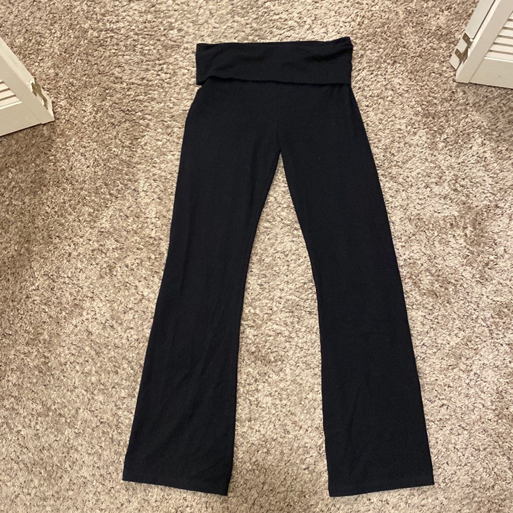Victoria's secret fold over flare pants